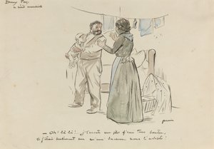 Le Peril Anarchiste, c. 1897. de Jean Louis Forain