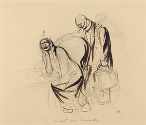 Partida para Versailles, c. 1919. de Jean Louis Forain