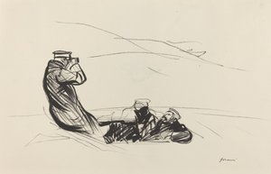 Procurando o Inimigo, c. 19141919. de Jean Louis Forain