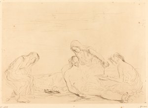 Pietà (terceiro prato) de Jean Louis Forain