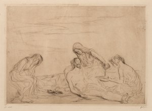 Pietà (terceiro prato) de Jean Louis Forain