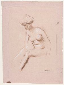 Nu sentado de Jean Louis Forain