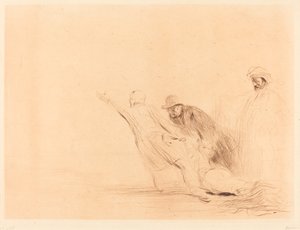 A Adúltera (terceira placa de Jean Louis Forain
