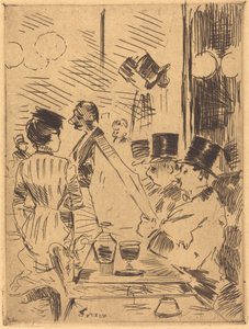 O Café da Nova Atenas de Jean Louis Forain