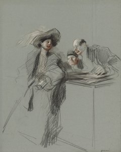 O cliente de Jean Louis Forain