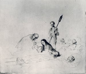 A Comunhão dos Pacientes, 1925. de Jean Louis Forain