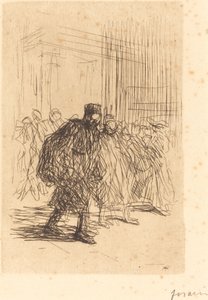 Os corredores do Palácio da Justiça de Jean Louis Forain
