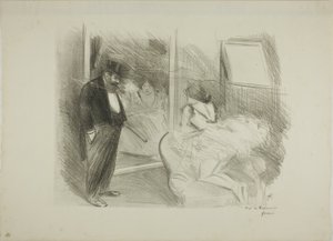 O Camarim do Bailarino, Primeiro Prato de Jean Louis Forain
