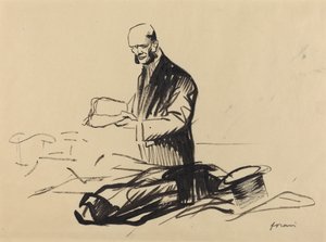The Hat of Marshall Foch, c. 19141919. de Jean Louis Forain