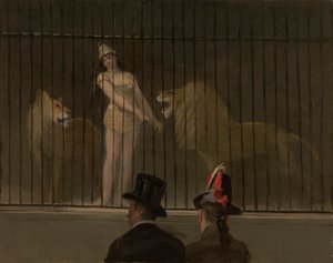 O domador de leões de Jean Louis Forain