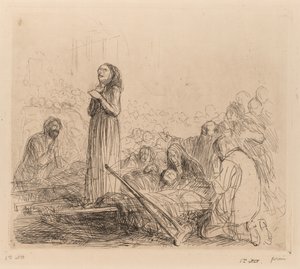 O milagre diante do Santíssimo Sacramento. de Jean Louis Forain
