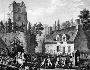Revolução Francesa: Pierre Victor de Besenval de Brunstatt, Barão de Besenval (1721-1791), levou a Brie Comte Robert em 10 de agosto