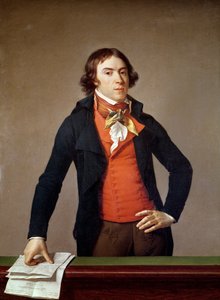 Bertrand Barere de Vieuzac (1755-1841) com o julgamento de Luís XVI (1754-93) 4 de janeiro de 1793 de Jean Louis Laneuville