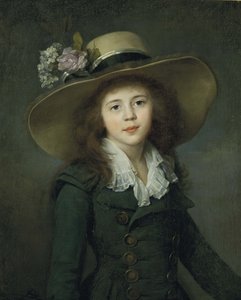 Baronesa Elizabeth Stroganova 1779-1818, início dos anos 1780.