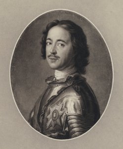 Pedro, o Grande (litho) de Jean Marc (after) Nattier