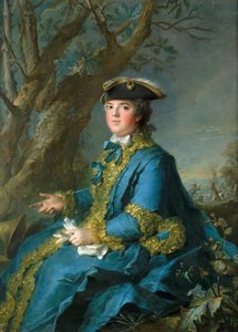 Louise Élisabeth da França 1727-1759, Duquesa de Parma de Jean Marc Nattier