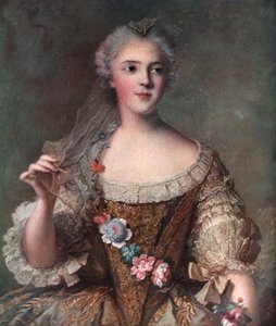 Madame Sophie, filha de Louis XV, 1909. de Jean Marc Nattier