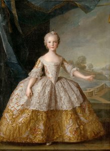 Princesa Isabel de Parma 1741-1763 quando criança