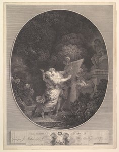 O Juramento de Amor.n.d. de Jean Mathieu