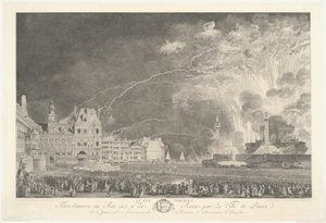 O fogo de artifício de Jean Michel Moreau