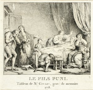 O filho castigado de Jean Michel Moreau