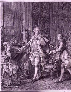 O Grand Toilet, gravado por A.L. Romanet (1742-c.1810)