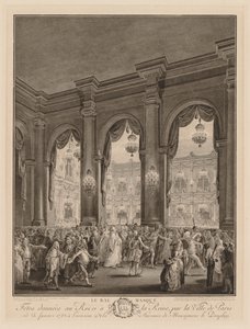 O Baile Mascarado de Jean Michel the Younger Moreau