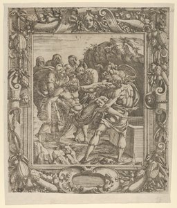 The Entombment, 1535-55. de Jean Mignon