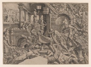The Sack of Troy, 1535-55.
