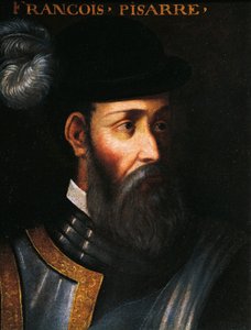Retrato de Francisco Pizarro (Trujillo, Espanha) de Jean Monier or Mosnier