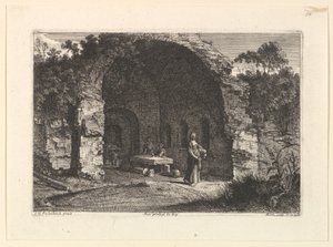 La Caffarella ou Grotte dEgerie. de Jean Morin