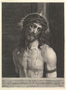 Cristo tem a coluna. de Jean Morin