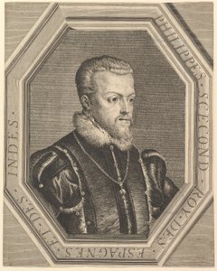 Filipe II, rei da Espanha. de Jean Morin
