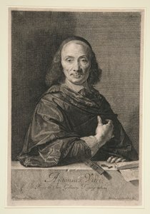 Retrato de Antonius Vitre de Jean Morin