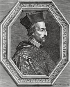 Retrato de Corneille Janssens (Cornelius Jansen de Jean Morin