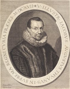 Jacques Auguste de Tu de Jean Morin after Louis Elle I