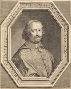 Cardeal Mazarino de Jean Morin after Philippe de Champaigne