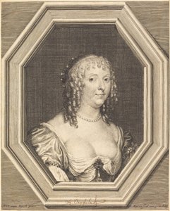 Anne Sophie Herbert, Condessa de Carnarvon de Jean Morin after Sir Anthony van Dyck