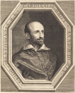 Cardeal Guido Bentivoglio de Jean Morin, after Sir Anthony van Dyck