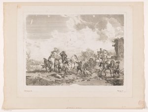 Festa de caça em repouso perto de uma fonte
La Fontaine de Venus
Impressões após pinturas de Philips Wouwerman (título da série)
Oeuvres de Ph.pe Wouwermans Hollandois (título da série)