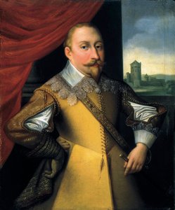 Retrato de Gustav II Adolph (óleo sobre tela) de Jean Pierre (1806 39) Decreuse