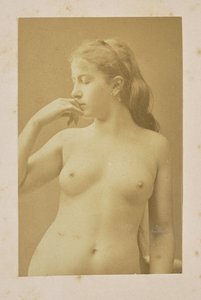 [Retrato de uma mulher, nua]. de Jean Pierre Bertrand Eugène Pégot Ogier