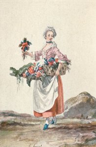 A Bouquetiere Garcon Coffee Shop, século c18th, 1903