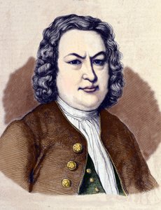 Retrato de John Sebastien Bach (Johann Sebastian Bach)