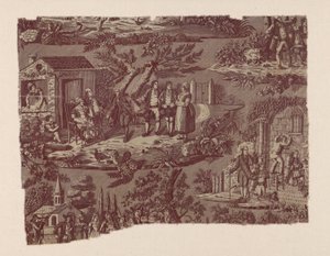 La Noce de Campagne (O casamento no campo) (tecido para decoração)