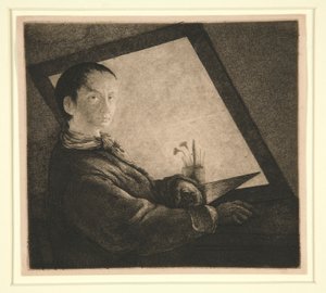 Auto-retrato de Jean Pierre Norblin
