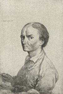 Auto-retrato de Jean Pierre Norblin de la Gourdaine