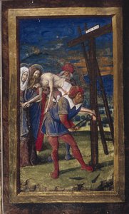 A Descida da Cruz de Lettres Bâtardes, ca 1490-1510