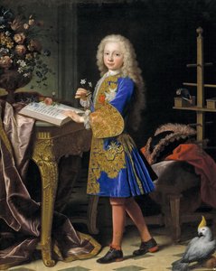 Carlos III da Espanha quando criança, 1724.