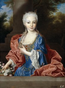 Mariana Victoria da Espanha 1718-1781, antes de 1725.